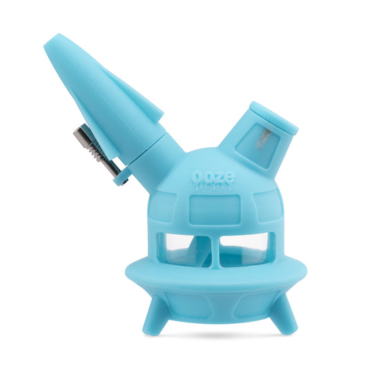 UFO Silicone Water Pipe & Nectar Collector - Aqua Teal