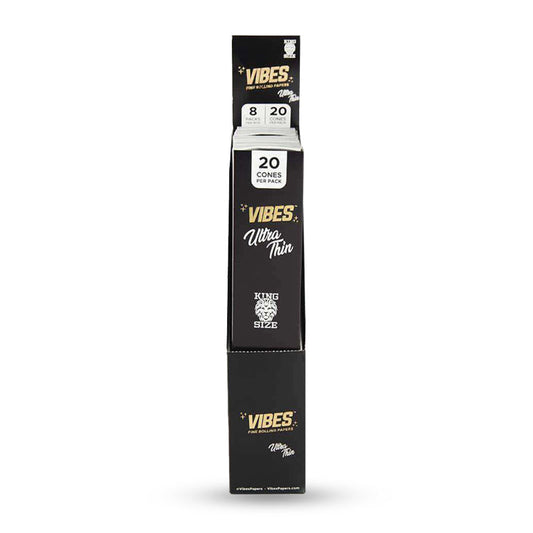 Vibes Cones King Size - 20pk - Ultra Thin
