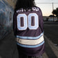 No Days Off Hockey Jersey  (Plum)