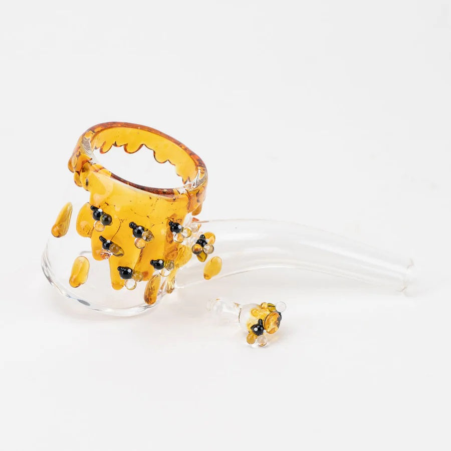 Empire Glassworks “Beehive” Puffco Proxy Sherlock Attachment – US-Made