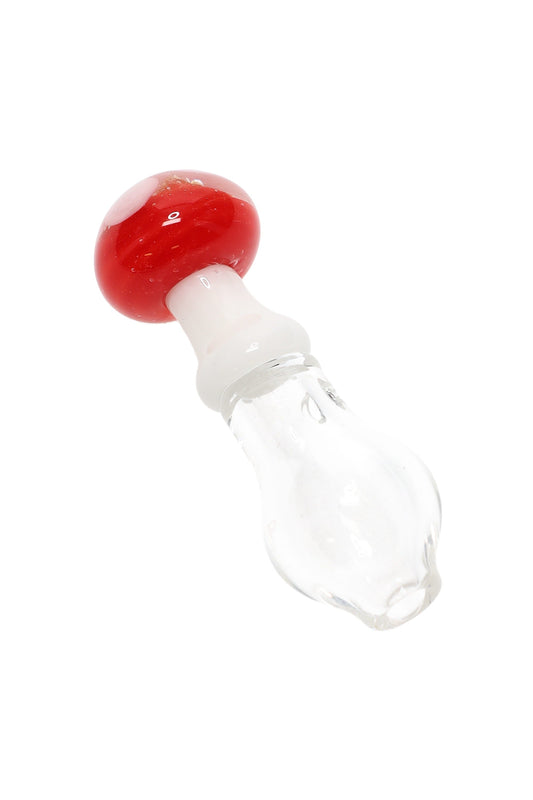 Glass Puffco Peak Pro Ball Cap “Red Mushroom” – US-Made