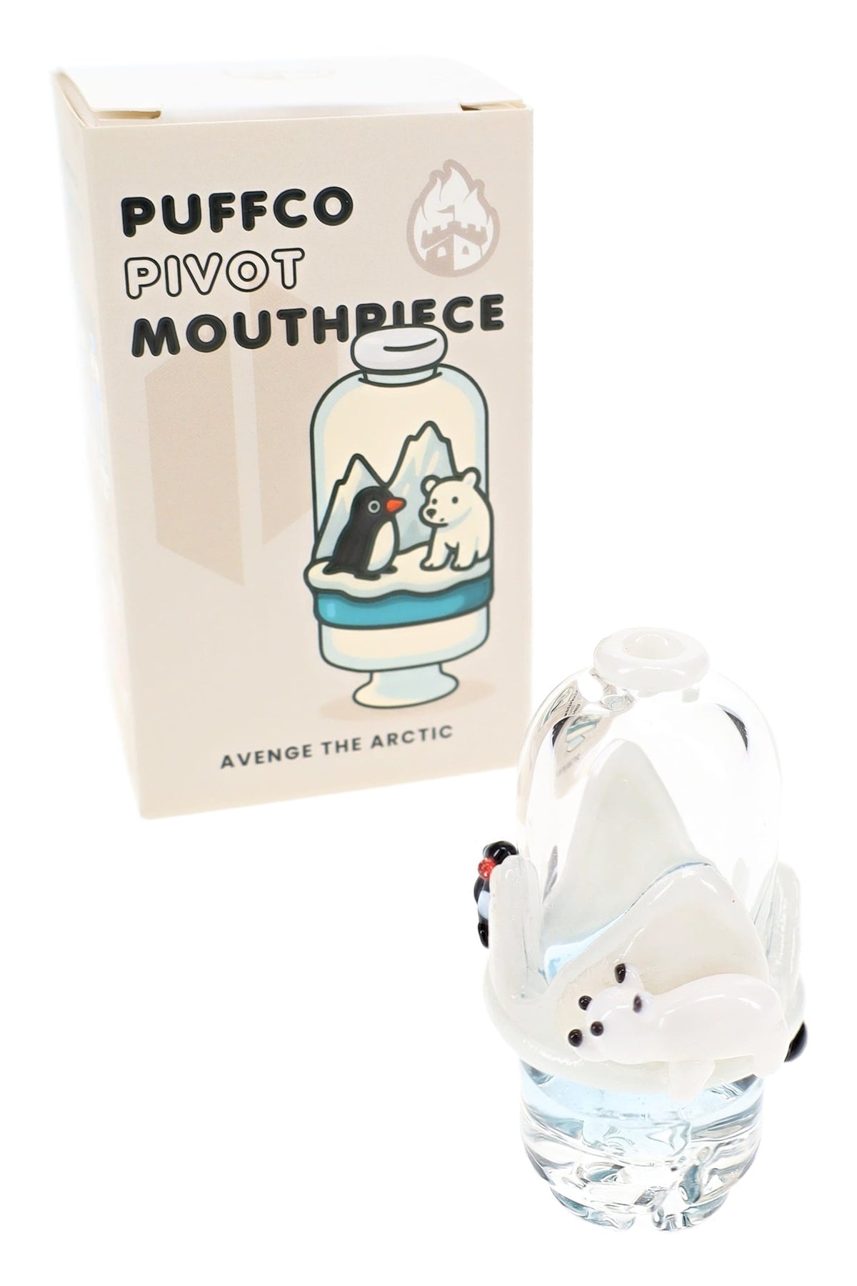 Empire Glassworks Puffco Pivot Figurine Mouthpiece – US-Made
