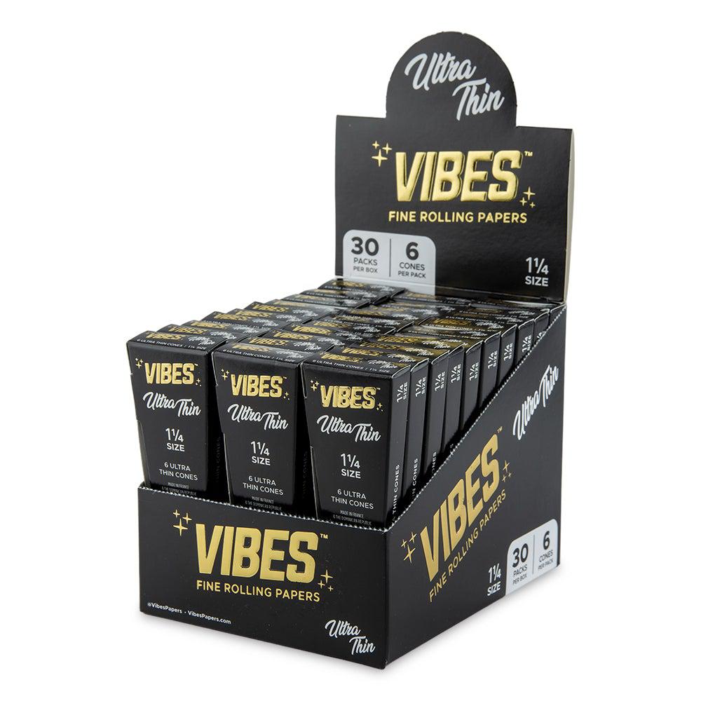 Vibes Cones 1 1/4 - 6pk - Ultra Thin - 30ct