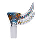 Cheech Glass 2" Wig Wag Dual Horn Bowl