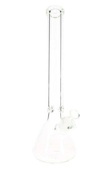 Clear Thick Glass Beaker Bong “Big Base Classic” – 9 mm Thick