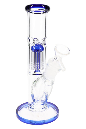 GoG Tree Perc Straight Shooter Bong “Everyday Sprout” – 8½″ – Ice Pinch – Assorted Colors