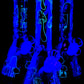 GoG Glow Mushroom Bong “Night Shroom” – 18.8 mm – 10″ – Assorted Colors