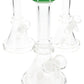 Glass GoG Beaker Bong “Mini Matrix” – Matrix Stem – 7″