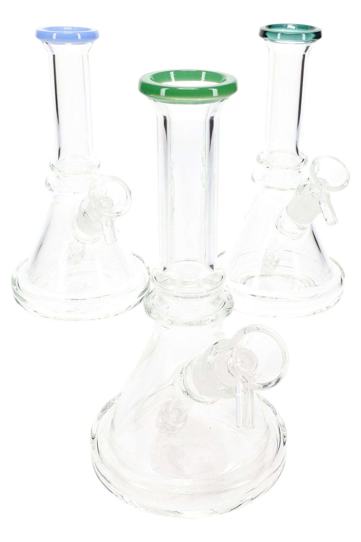 Glass GoG Beaker Bong “Mini Matrix” – Matrix Stem – 7″