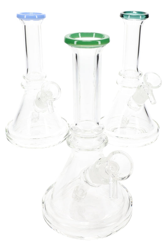 Glass GoG Beaker Bong “Mini Matrix” – Matrix Stem – 7″