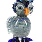 7″ Silver-Fumed Stemless GoG Owl Bong