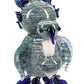 7″ Silver-Fumed Stemless GoG Owl Bong