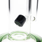 Straight Tube Glass Bong “Bubble Grip” – 14″ – Assorted Colors