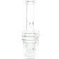 Glass Straight Tube Bong “Rings of Clarity” – Honeycomb Chamber – 18″ – Assorted Colors