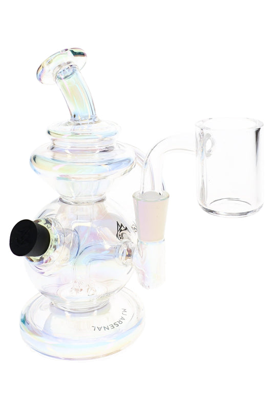 MJ Arsenal Iridescent Mini Jig Dab Rig – 5.2″