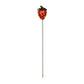 Pulsar Fruit Series Strawberry Cough Herb Pipe Glow Duo - 10" / 14mm F