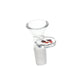 Pulsar Grumpy Bigfoot Beaker Glass Water Pipe - 10" / 14mm F