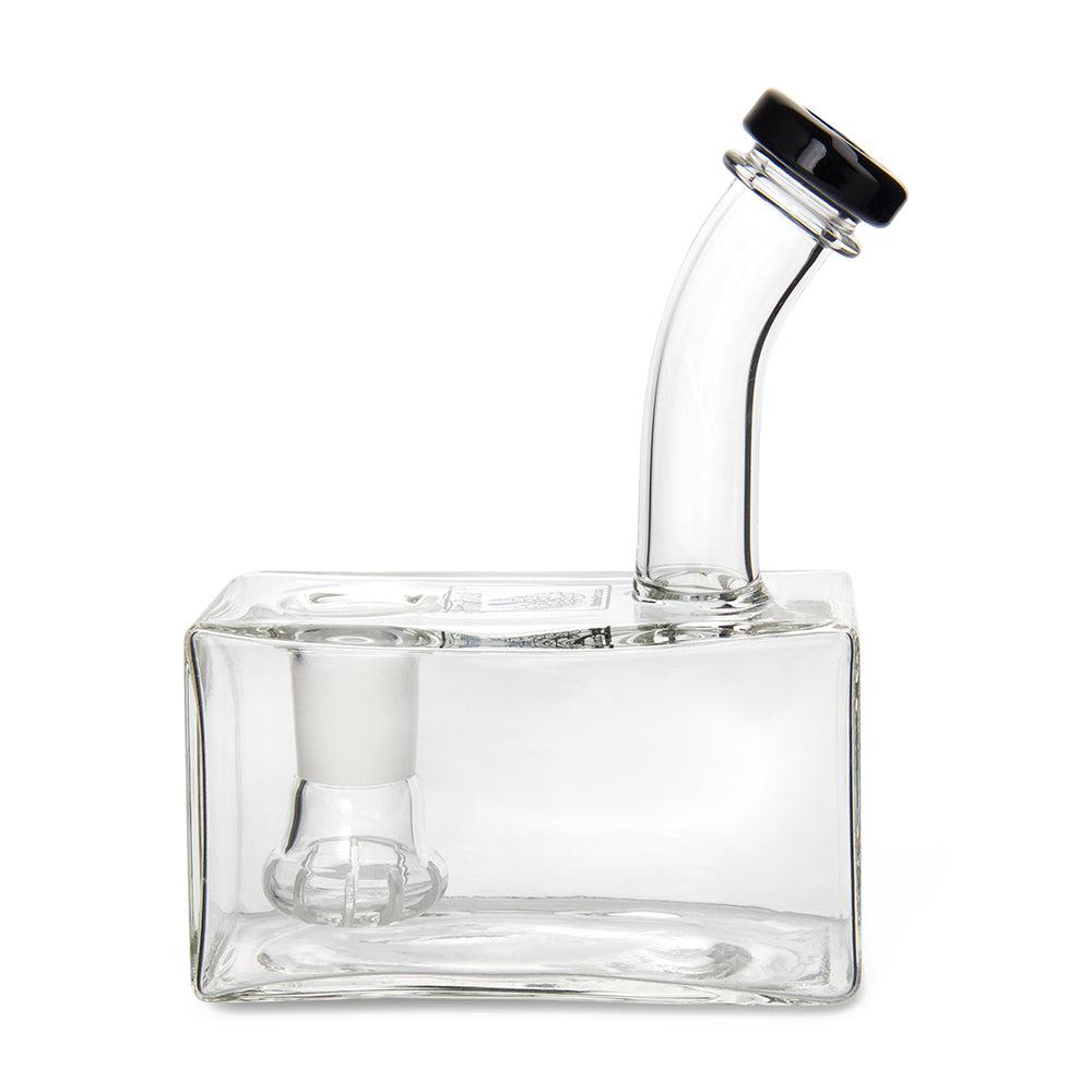 Stache 14mm Micro Rig Glass Water Pipe - Clear