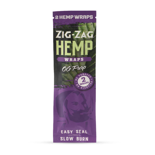 Zig Zag 2pk OG Purp Hemp Wrap