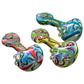 "Candy Spoon" Inside-Out Color Changing Glass Pipe