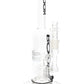 ROOR Tech Stemless Straight Tube Bong – Barrel Perc – 12″ – Clear