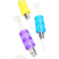 Fluid-Filled Glass Dab Straw Kit “Color Splash”