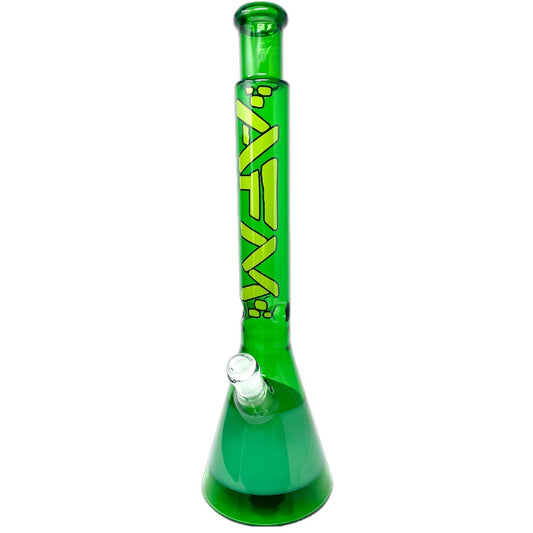 18" Quasar Glass Beaker Bong - Double Greens