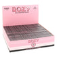 ROZY Pink King Size Rolling Papers – 32 Leaves – 24-Count Display