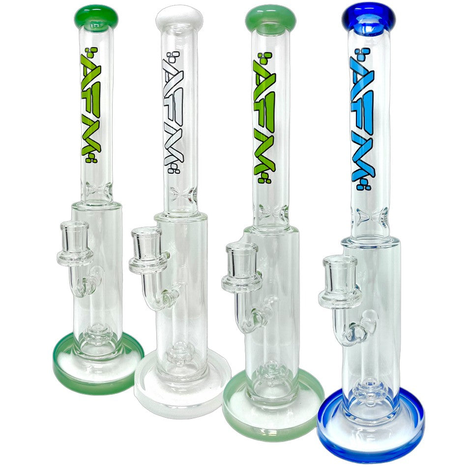 14" Scope Glass Straight Tube Dab Rig