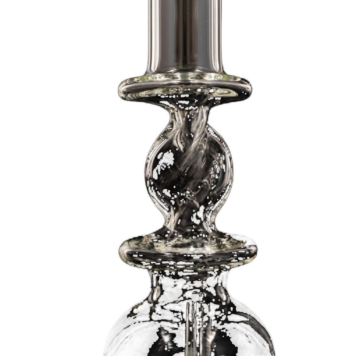 "Typhoon Twister" Glass Bong