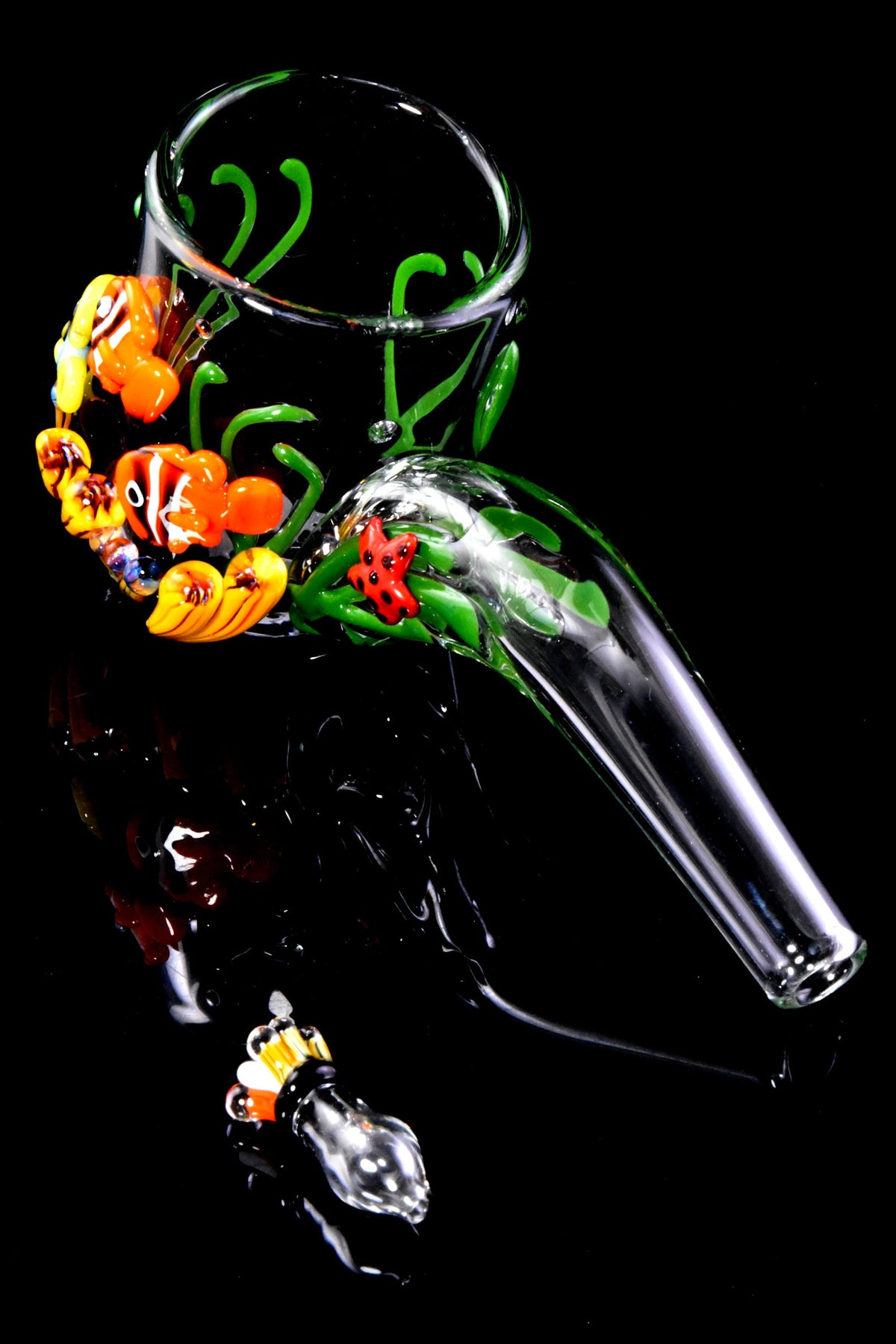 Empire Glassworks “Under the Sea” Puffco Proxy Sherlock Attachment – US-Made