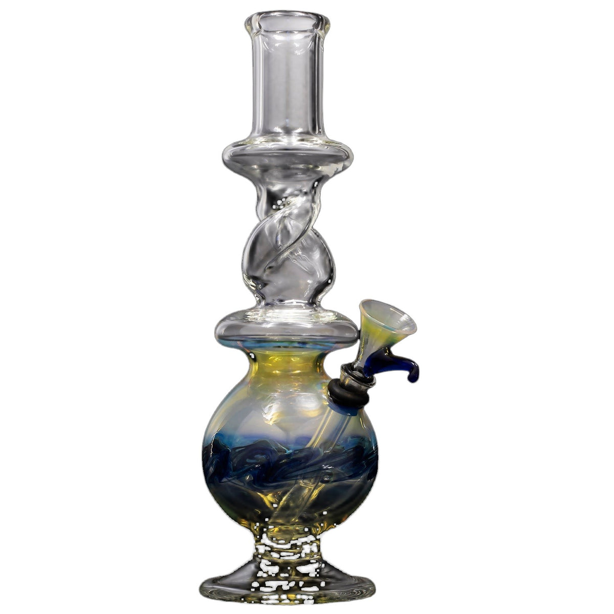 "Typhoon Twister" Glass Bong