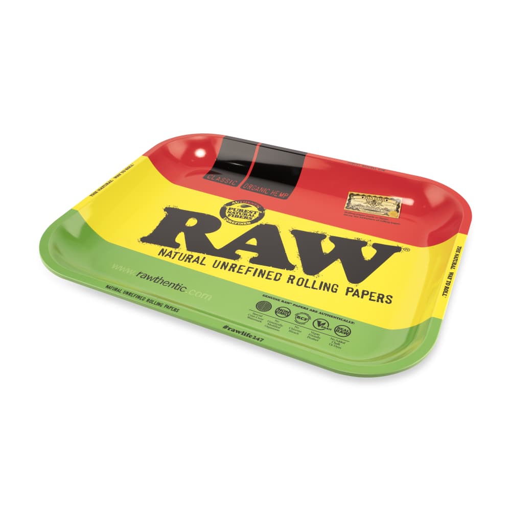 RAW Rawsta Pattern Metal Large Rolling Tray