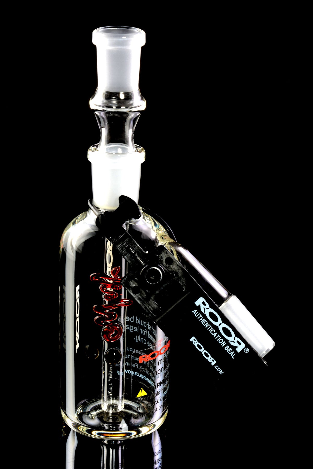 ROOR Glass-on-Glass Ash Catcher – 14.5 mm/18.8 mm – 45° or 90°