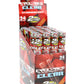Cyclones Clear King Size Cones Display – 24 Tubes – 2/Tube