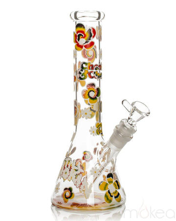 Cheech & Chong 10" Tie Dye Glow-in-the-Dark Bong
