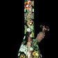 Cheech & Chong 10" Tie Dye Glow-in-the-Dark Bong