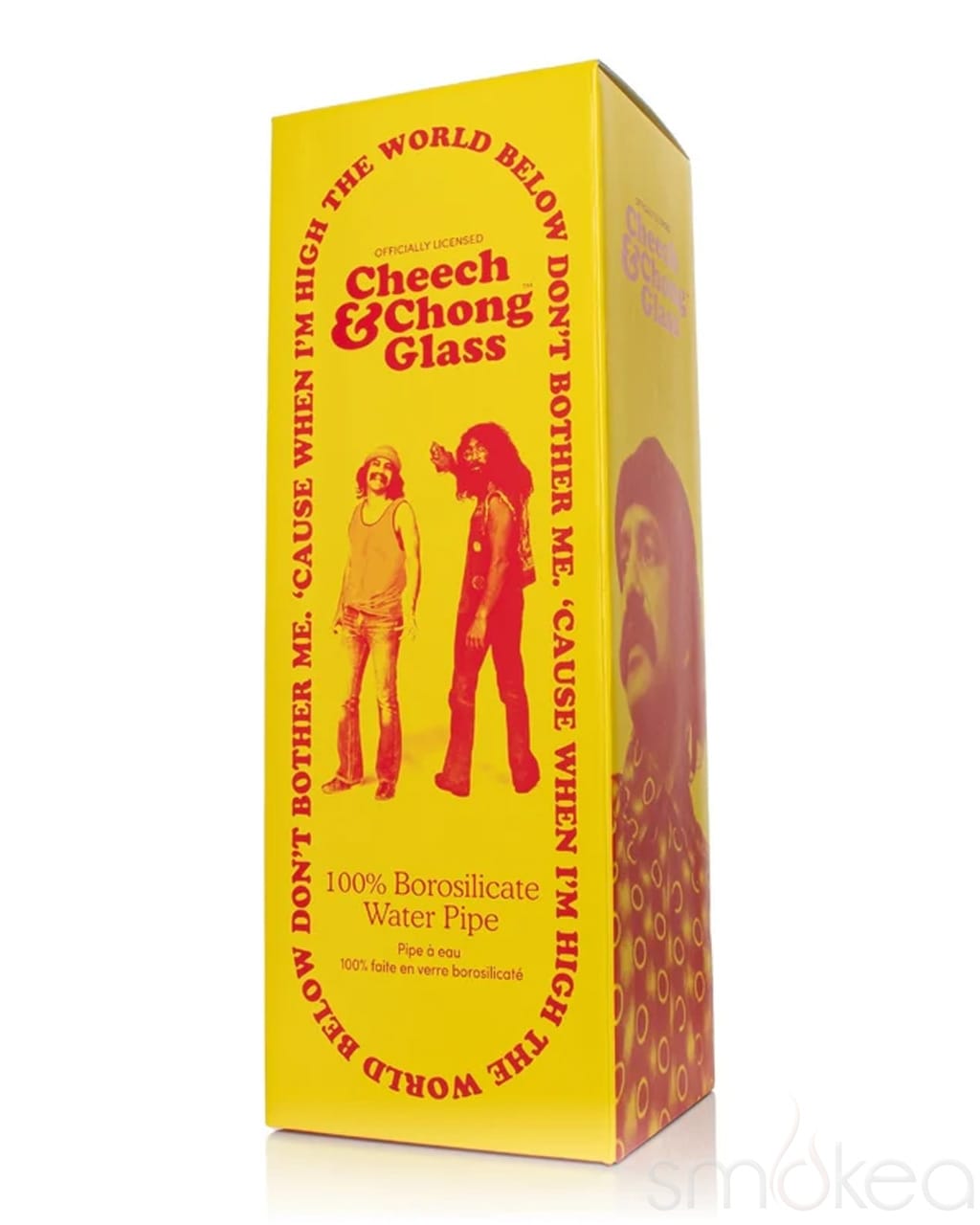 Cheech & Chong 10" Tie Dye Glow-in-the-Dark Bong