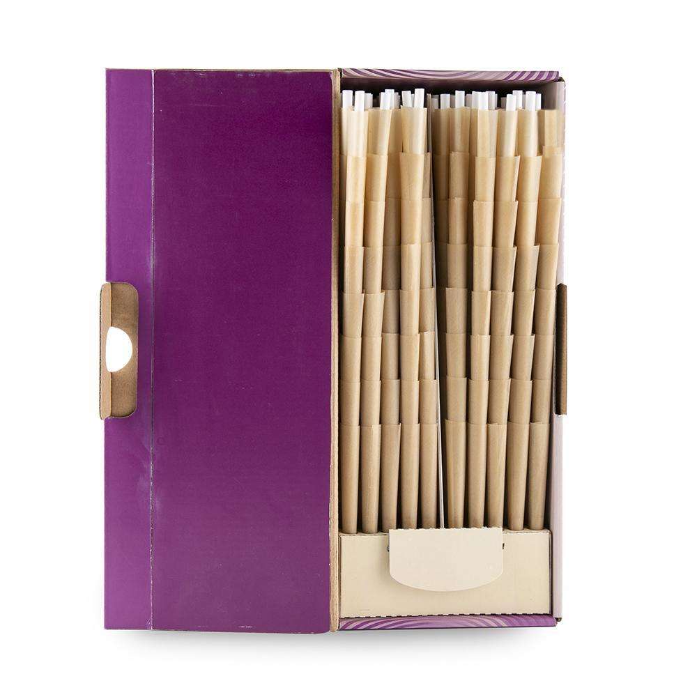 Cones + Supply Natural Brown 109mm King Size - 800ct