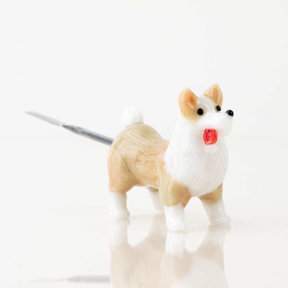 Empire Glassworks Corgi Dabber