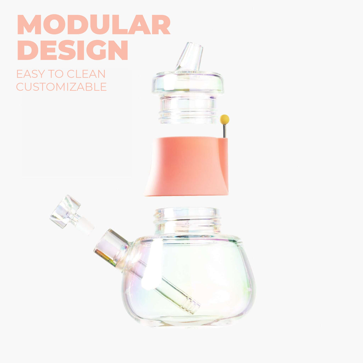 The Bubbler Iridescent - Bubblegum