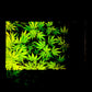 Small Art Glass Rolling Tray – 6½″ × 4¾″ – Selectable Designs