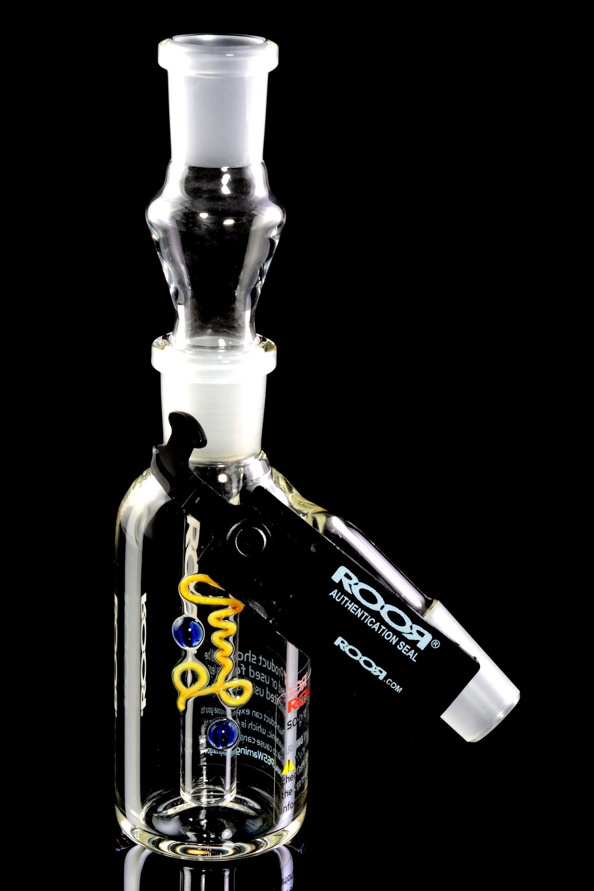 ROOR Glass-on-Glass Ash Catcher – 14.5 mm/18.8 mm – 45° or 90°