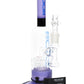 ROOR Tech Multicolor Stemless Straight Tube Bong – Barrel Perc – 12″