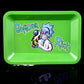 Small Art Metal Rolling Tray – 7″ × 5″ – Select Design