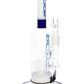 ROOR Tech Multicolor Stemless Straight Tube Bong – Barrel Perc – 12″