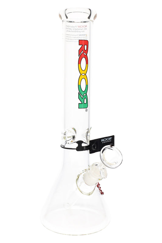 ROOR 5 mm Beaker Bong with Ice Pinch – Glass-on-Glass Classic