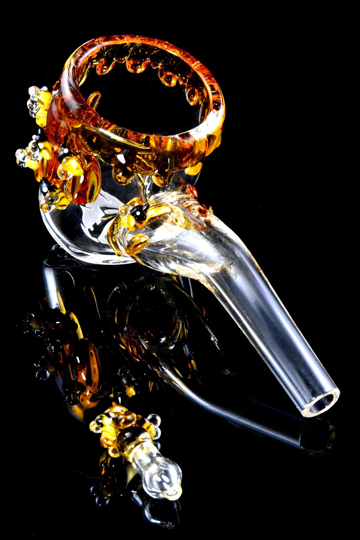 Empire Glassworks “Beehive” Puffco Proxy Sherlock Attachment – US-Made