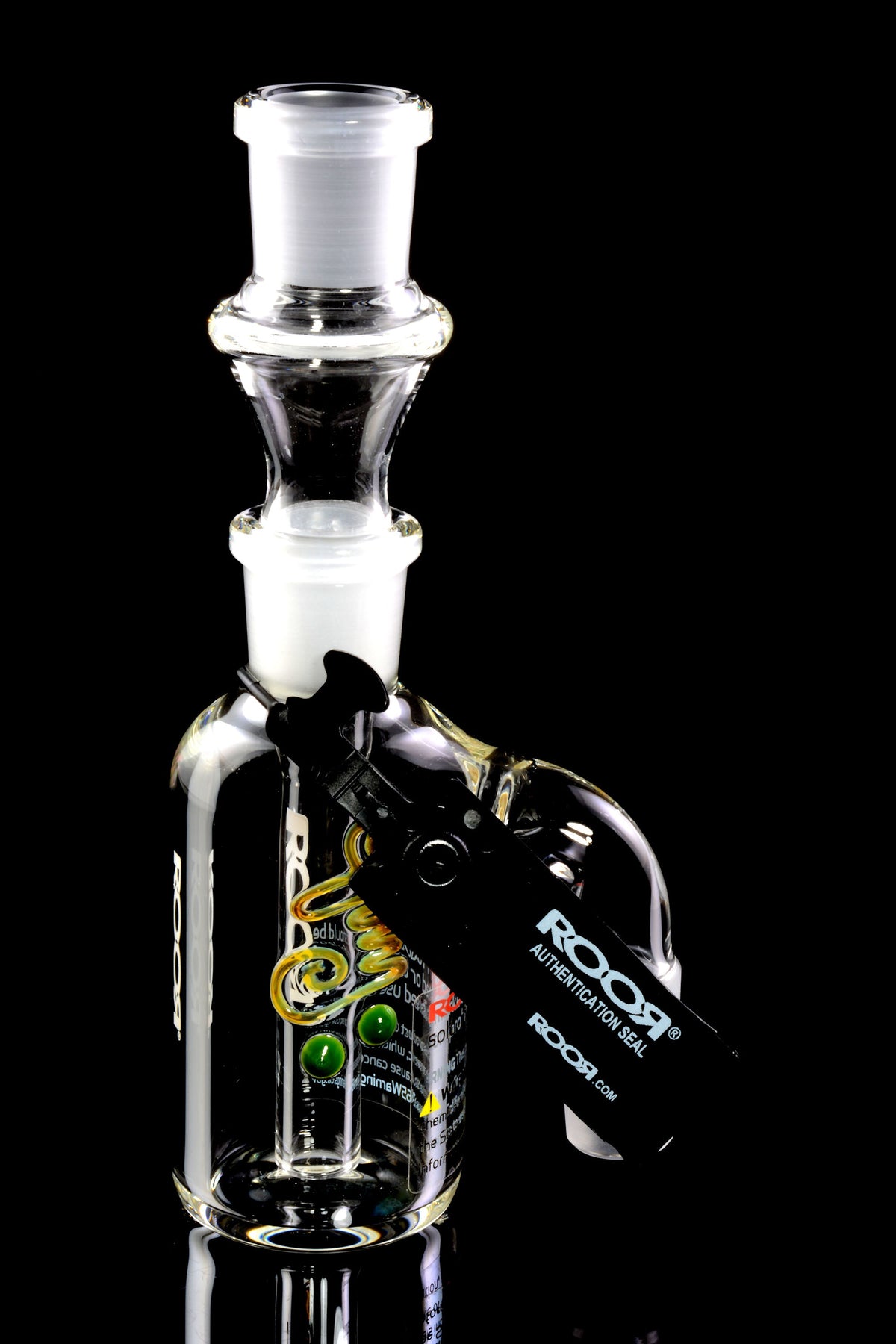 ROOR Glass-on-Glass Ash Catcher – 14.5 mm/18.8 mm – 45° or 90°