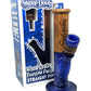 Dogg lbs Wood Grain Frosted Paisley Straight Bong
